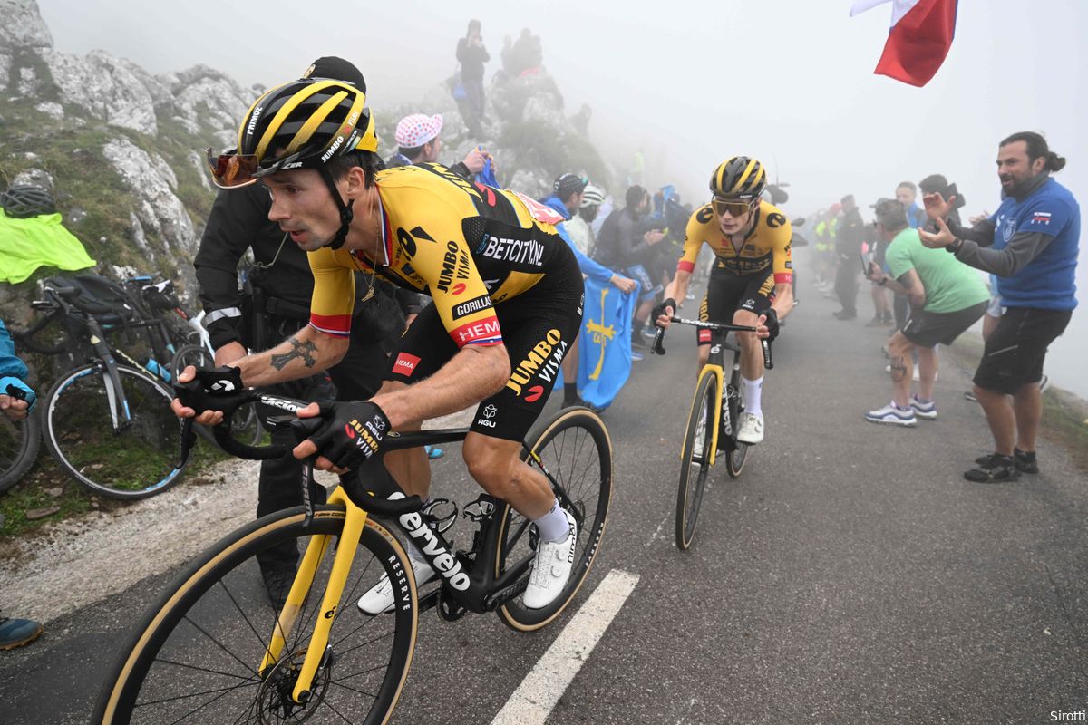 Vingegaard doet alles voor Kuss in restant Vuelta: 'Hij heeft zoveel voor mij en Primoz gedaan'