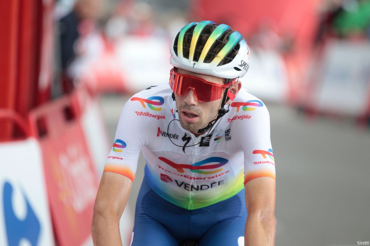 Cras na horrorval in Baskenland op tijd fit voor Tour de France namens vrijbuitersploeg TotalEnergies