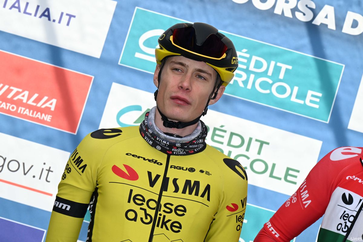 Visma | Lease a Bike kent wederom rustig Tirreno-dagje: 'We hadden vandaag niet veel te winnen'