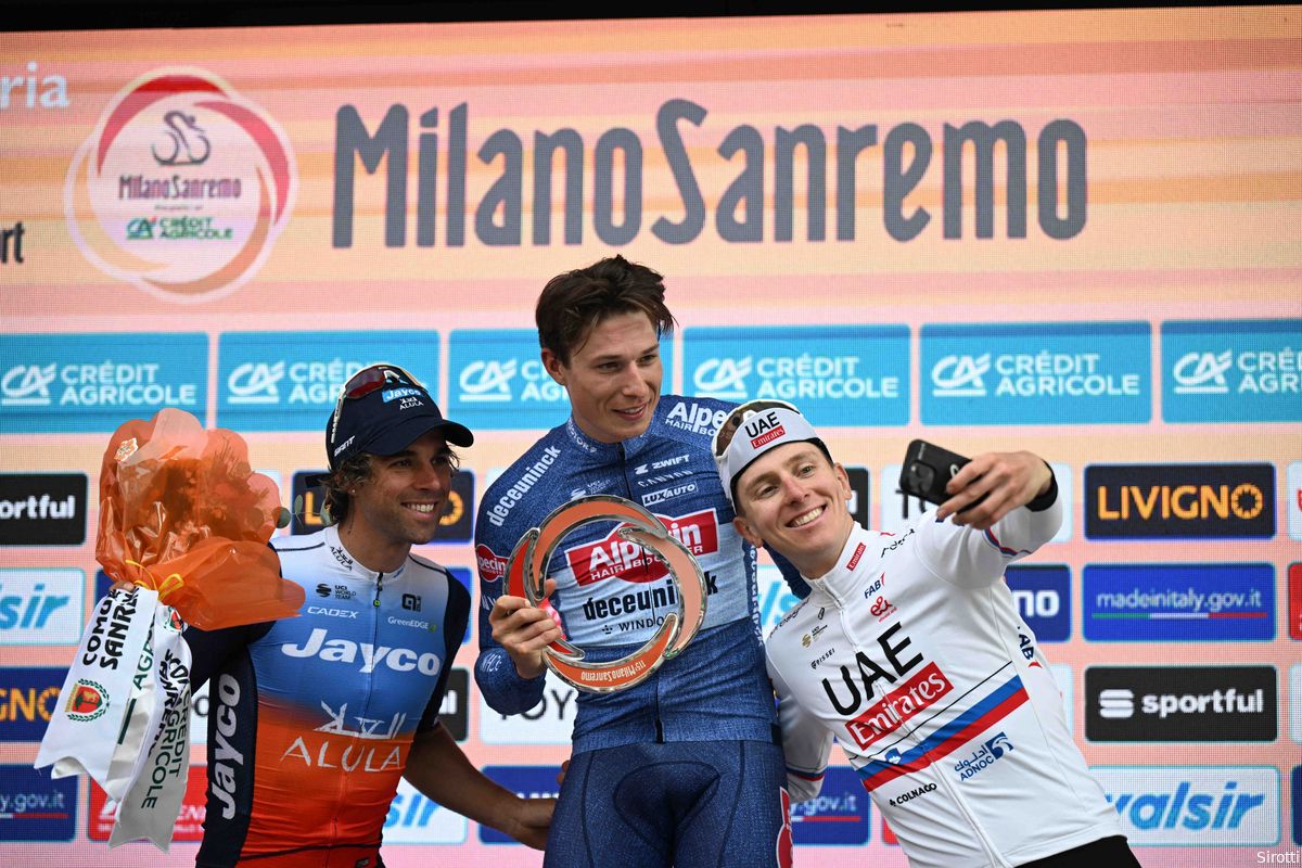 Pogacar has to let buddies go ahead and makes striking observation after fastest Milan-San Remo ever