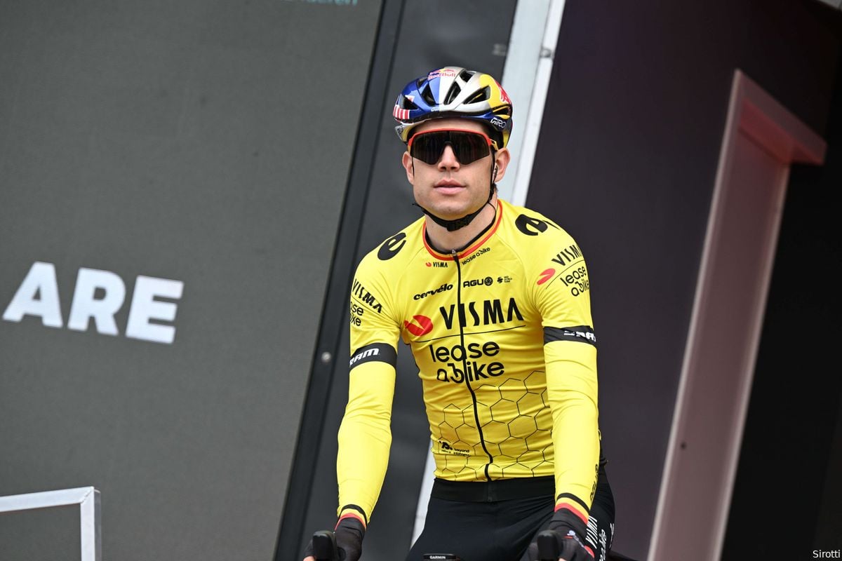 Visma | Lease a Bike trekt zonder Wout van Aert richting Giro: 'Dit is een grote teleurstelling'
