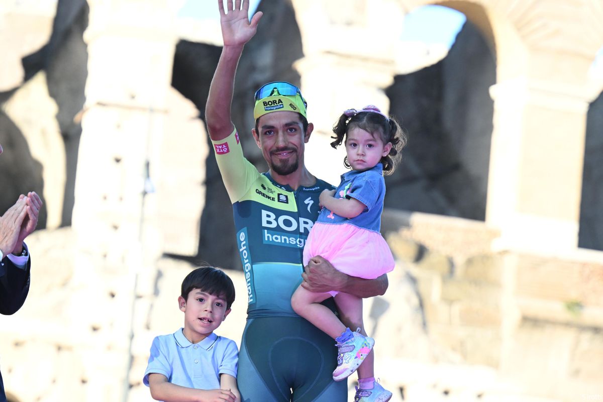 BORA-hansgrohe klopt zichzelf op de borst na tweede plek Martinez in Giro: 'Niet alles ging soepel'