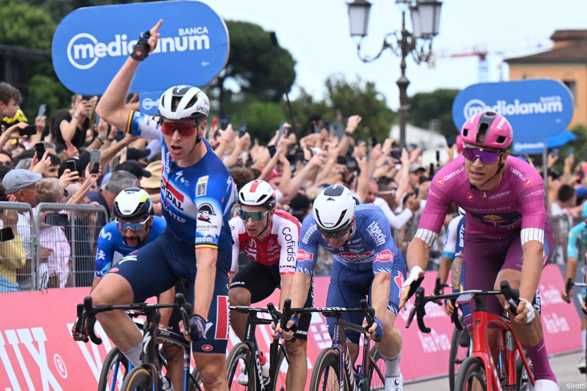 Gladiators in Rome: Merlier wins final Giro stage on the cobbles, Milan second after fierce pursuit