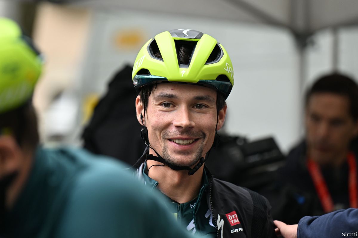 Even being battered after a crash, Roglic and BORA send a strong message with a dominant victory: "He can win the Tour"