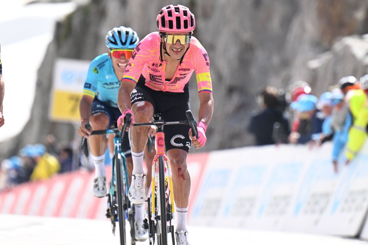 Carapaz dook met gezicht in fiets Bettiol in Ronde van Zwitserland, Tour de France niet in gevaar