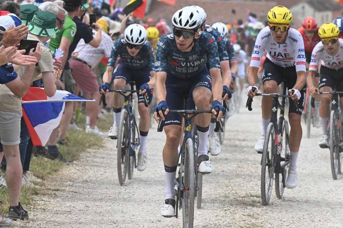 Tourdebutant Lemmen (Visma | LaB) over grootste koerscircus ter wereld: 'Huts, meteen erin en volle bak'