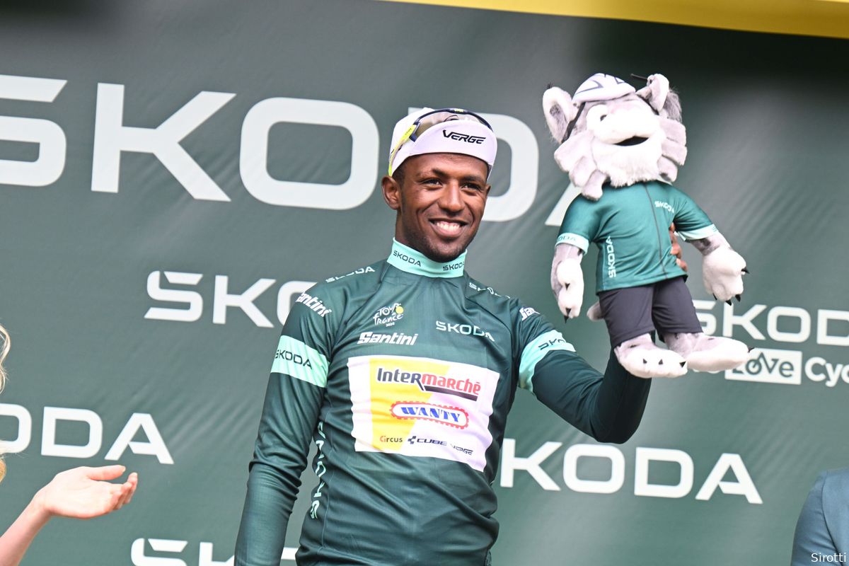 Girmay also wins in green jersey: "If I don't win anything more until Nice, I'll still be very happy"