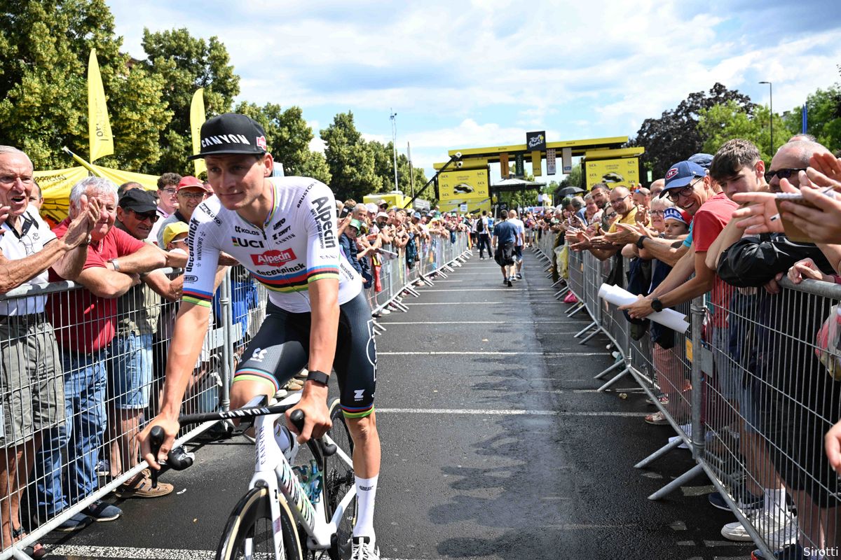 Van der Poel marvels at Pogacar's Tour mastery and believes in Evenepoel's 'exceptional' skills