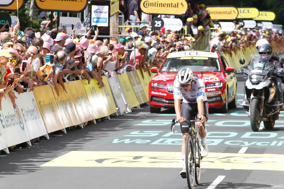 Evenepoel maakt indruk met beperkt tijdverlies richting 'outstanding-tenoren': 'Hij nam zelfs tijd terug'