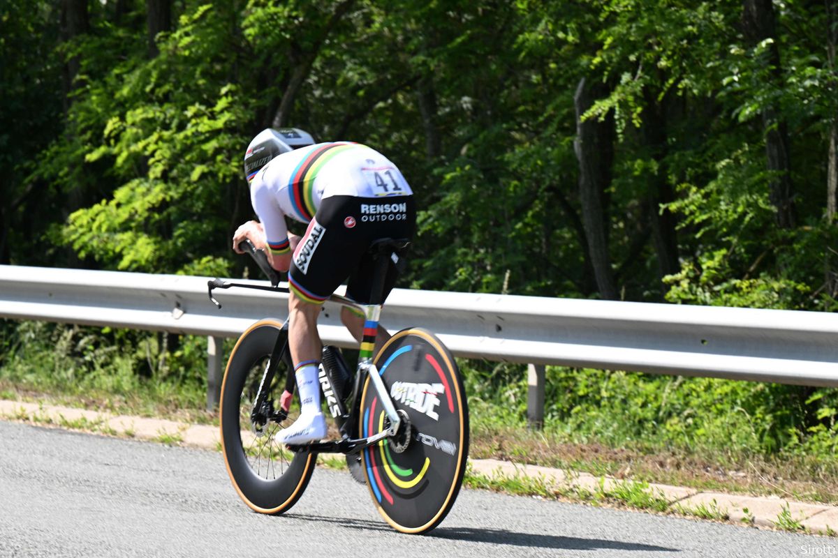 The spotlight is on Evenepoel, but will a storm disrupt the Tour’s time trial climax?