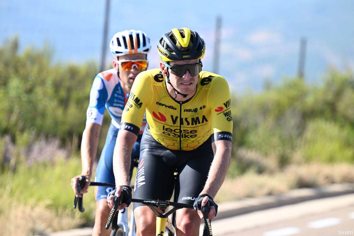 Visma | Lease a Bike moet verlies Van Aert van zich afzetten in 'delicate rit' Vuelta a Espana