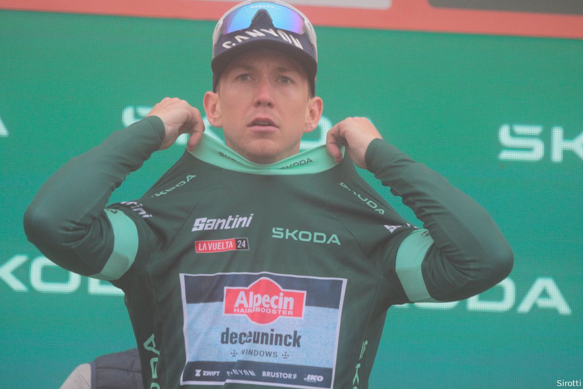 Vine and Groves not interested in Vuelta jerseys after Van Aert's withdrawal: "He has always beaten me"