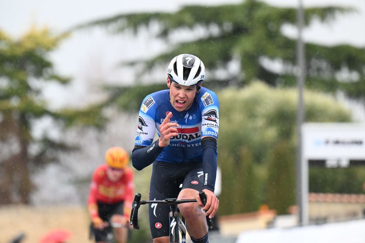 Magnier again wins in Tour of Britain after fine teamwork by Evenepoel