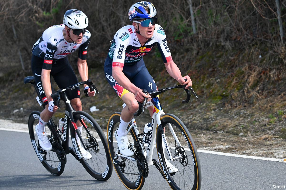 Stevige domper voor Maxim Van Gils: Belg kan podiumplek in Strade Bianche niet verdedigen