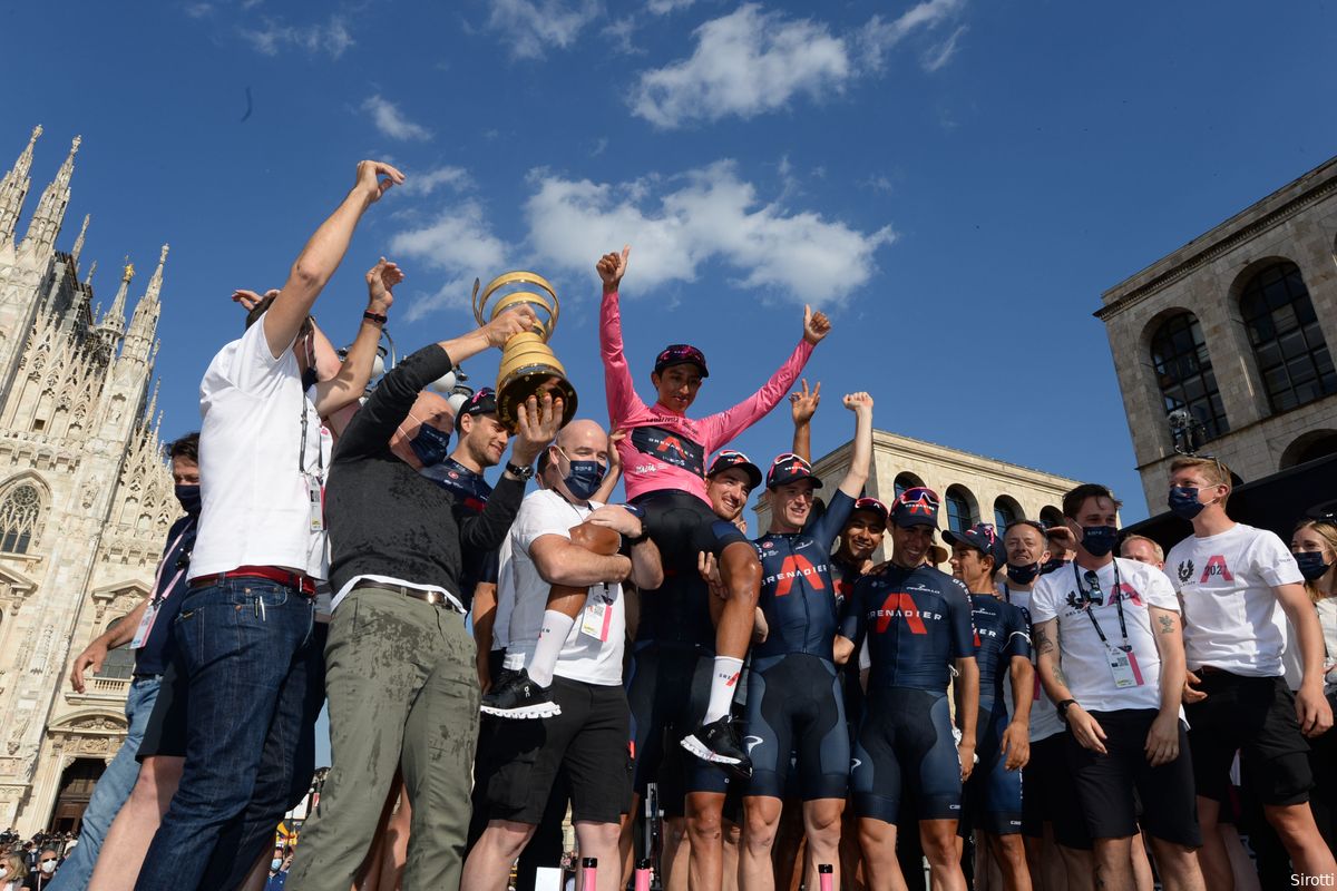 Prijzengeld Giro d'Italia 2021 | Kassa rinkelt bij INEOS Grenadiers na zeges