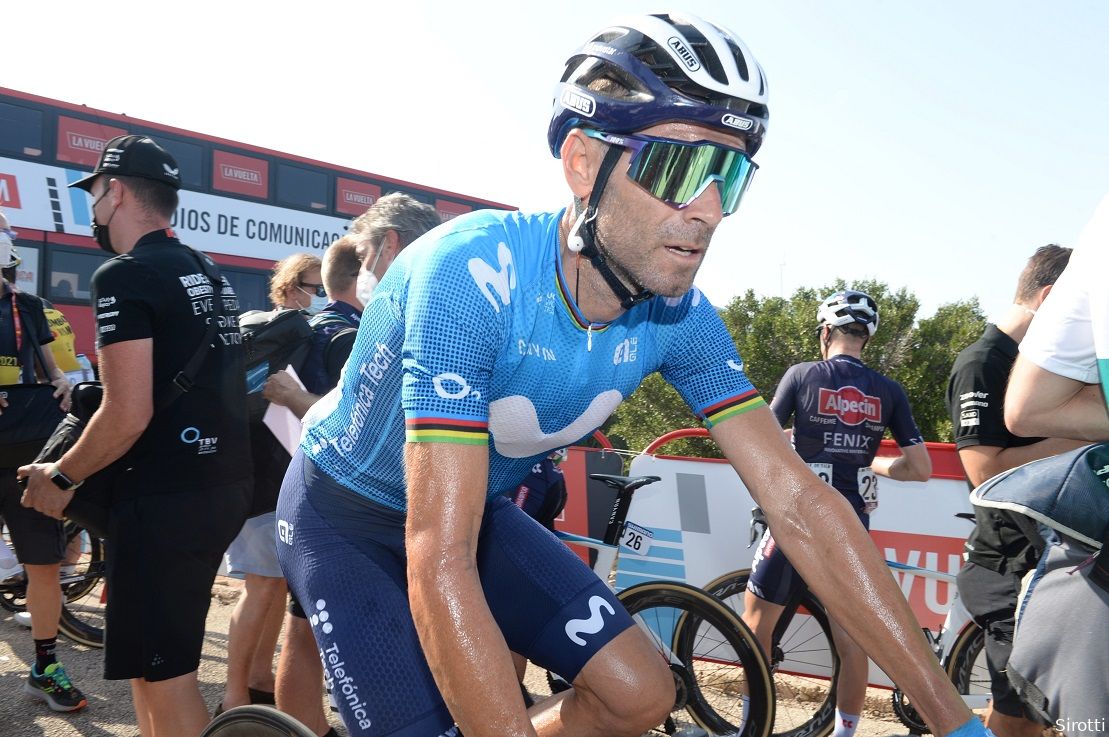 Valverde heeft nog contract voor 2023: 'Niet als renner, maar als Movistar-ambassadeur'
