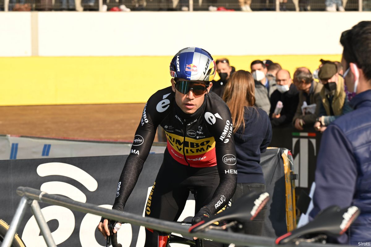 Van Aert is al blij dat hij aan de start staat van Roubaix: 'Sterren staan niet gunstig voor mij'