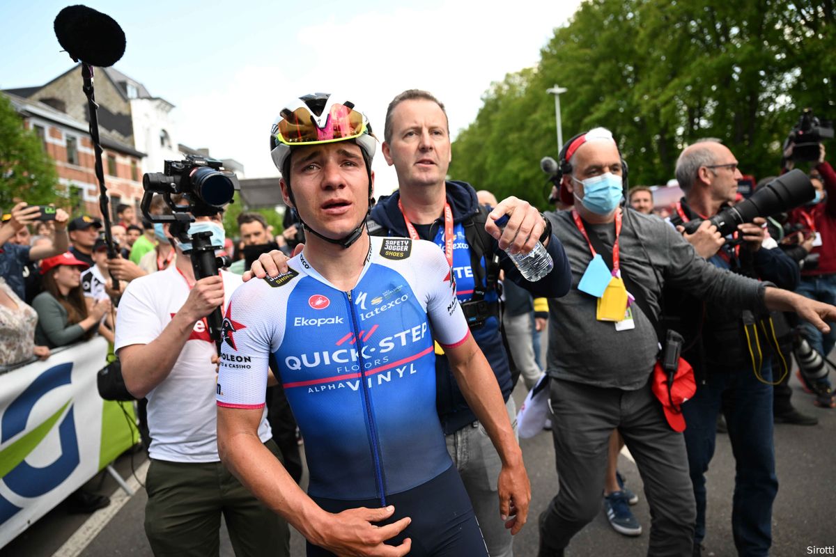 Evenepoel in tranen na demonstratie in Luik-Bastenaken-Luik: 'Mijn beste dag op de fiets, ooit'