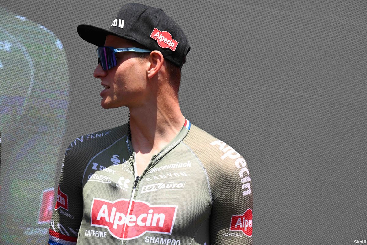 Van der Poel geniet van prachtig duel met Girmay in Giro: 'Ik word graag uitgedaagd'