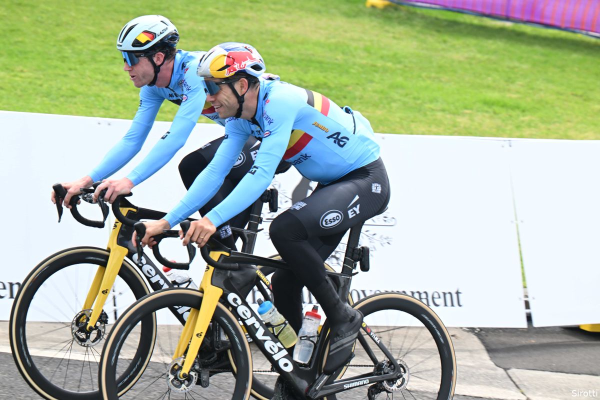 Van Aert en Evenepoel voor WK