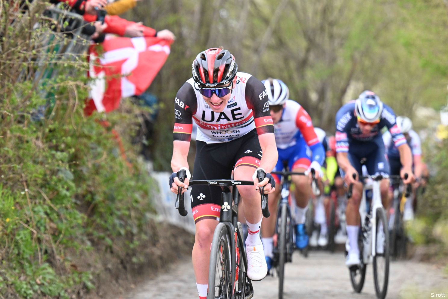 Cancellara verwacht Pogacar al op de Koppenberg in het offensief - net zoals in 2022 het geval was.&nbsp;