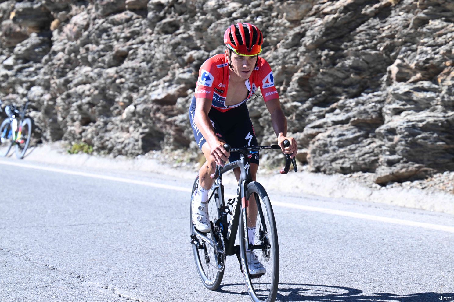 Evenepoel met vertrouwen slotweek Vuelta in: 'Het draait niet allemaal om Jumbo-Visma en Roglic'