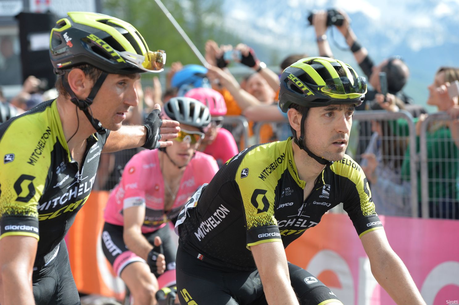 Zwanenzang van Yates in de Giro van 2018.