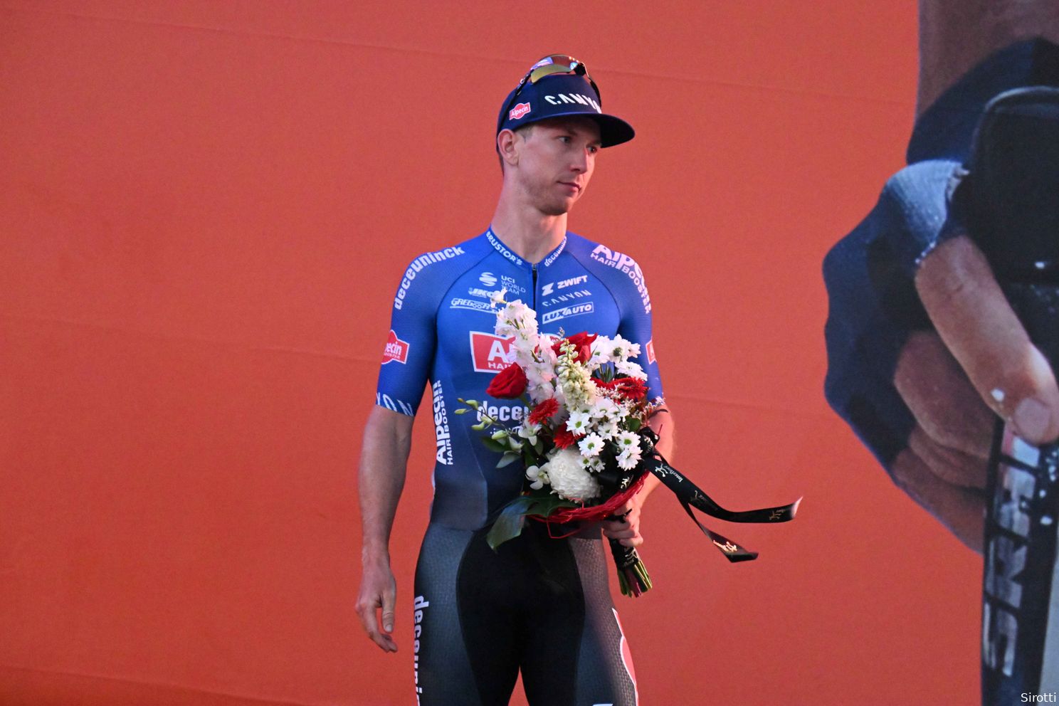 Kaden Groves kan zijn eerste zege voor Alpecin-Deceuninck boeken