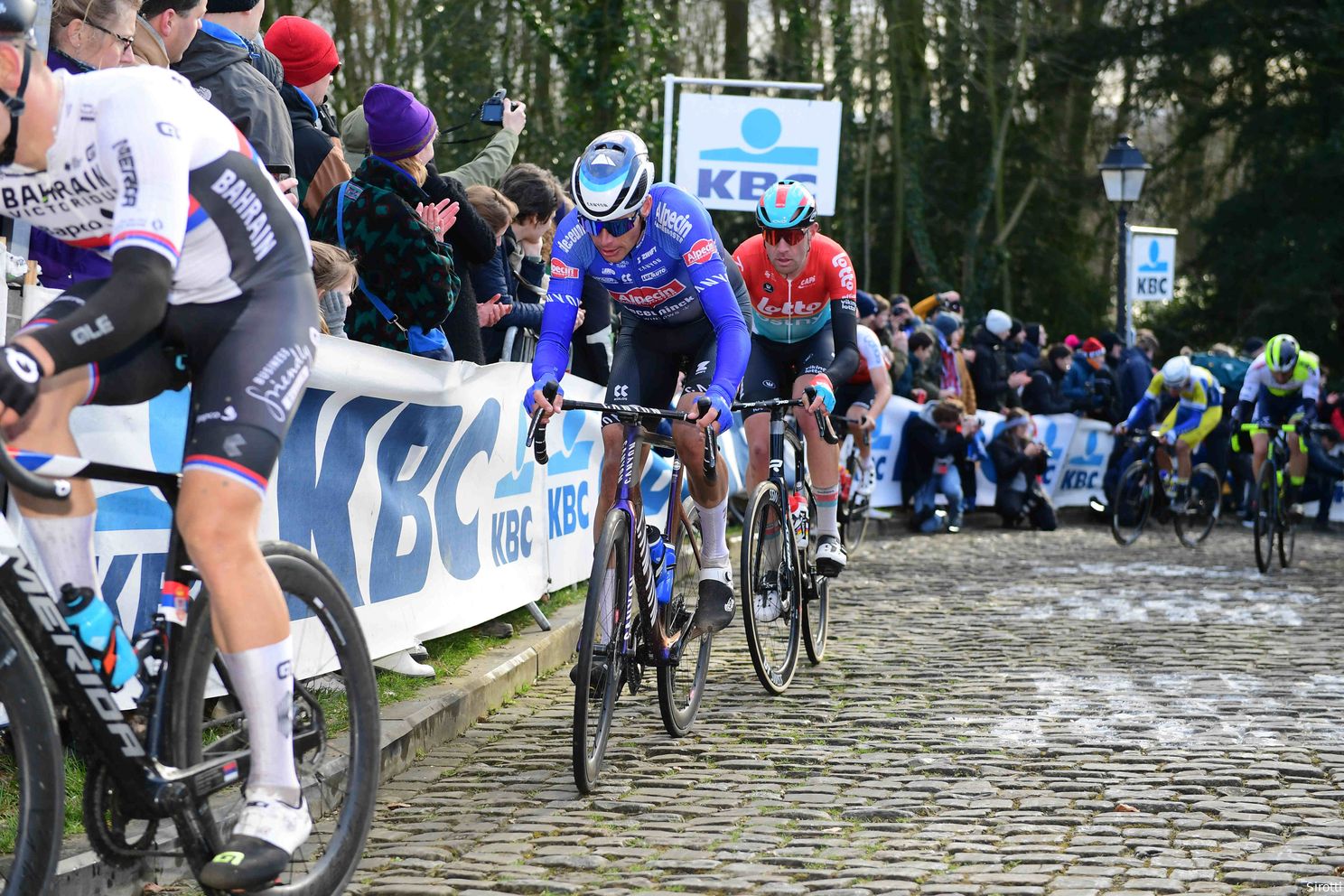 Oscar Riesebeek op de Kapelmuur