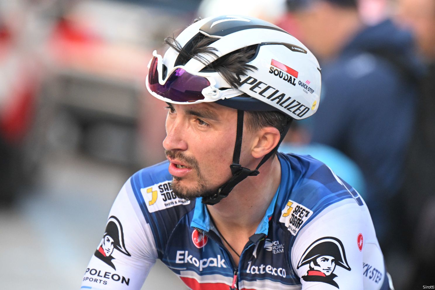 Julian Alaphilippe, eerder dit jaar in de Tirreno-Adriatico