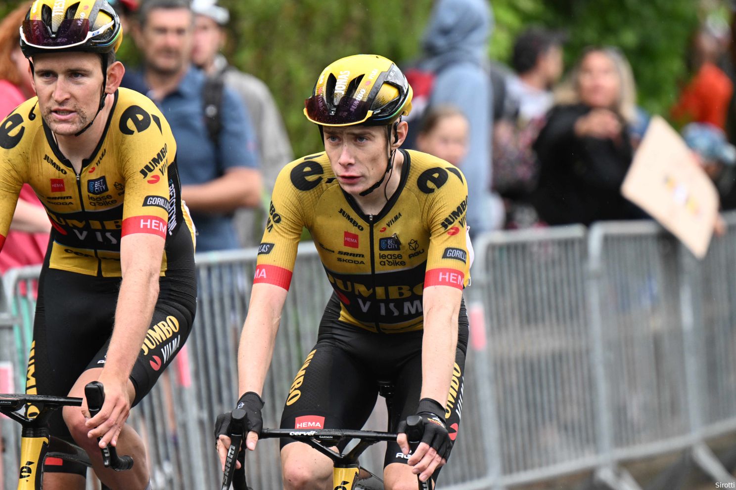 Vingegaard toonde zich van voren in de eerste twee etappes van de Dauphiné