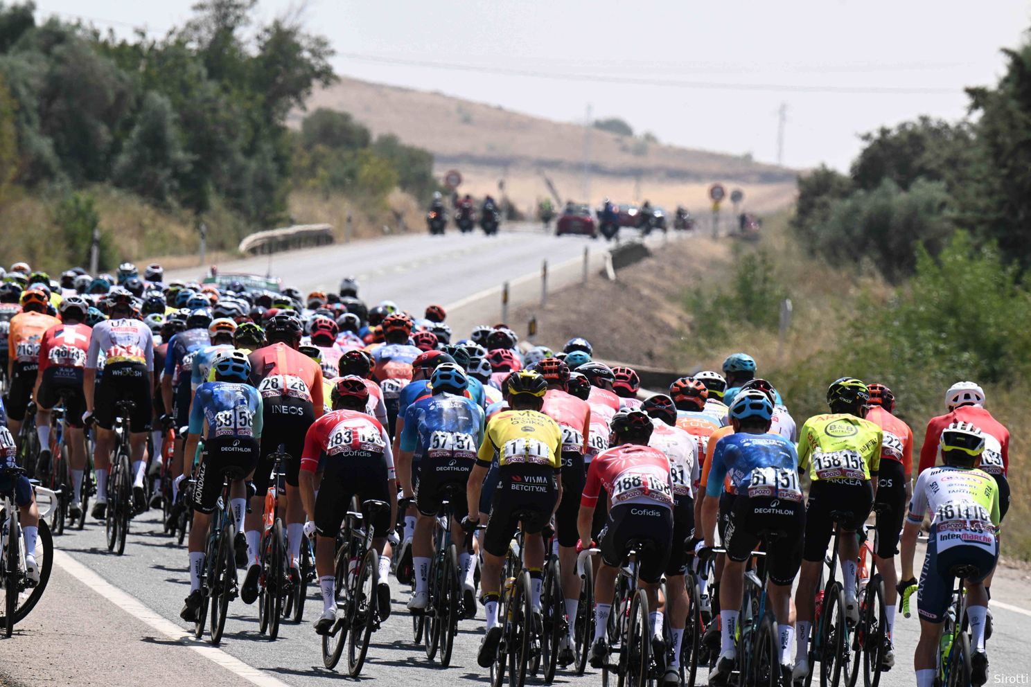 peloton vuelta espana