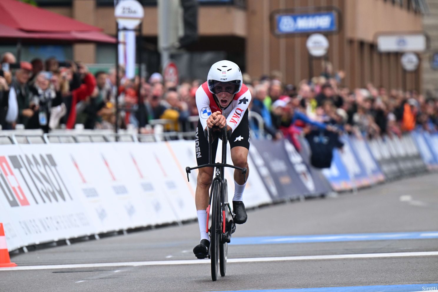 Top talent Christen vomits on camera after Time Trial World Championships: "I wanted to throw up along the way"