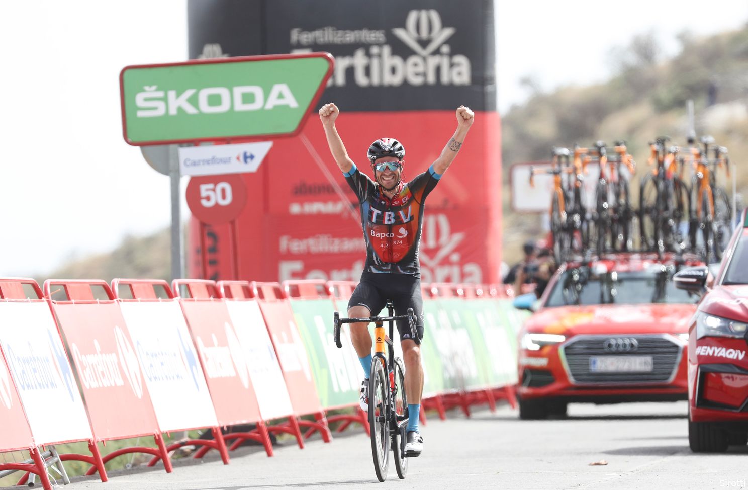 Caruso geeft oude garde hoop met geweldig jaar: 'Colbrelli en ik zijn altijd blijven dromen'