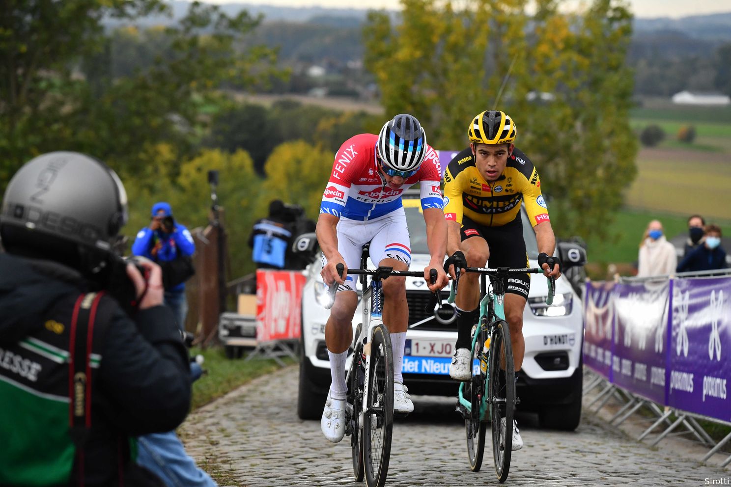 Column: Een polonaise voor de Sloveense Van der Poel als perfecte ode aan de wielersport