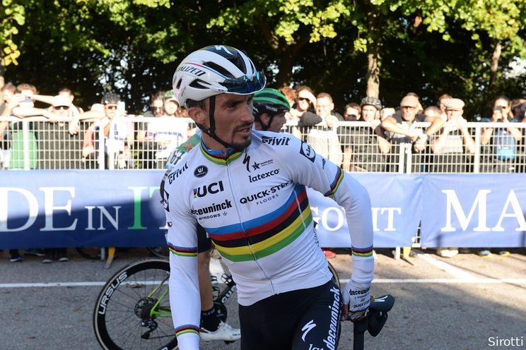 Alaphilippe kent slechte generale voor Lombardije: 'Hoop dat de benen zaterdag beter zijn'