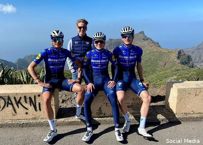 Evenepoel op de weg terug: 'Hij zit nog een héél eind af van zijn beste niveau'