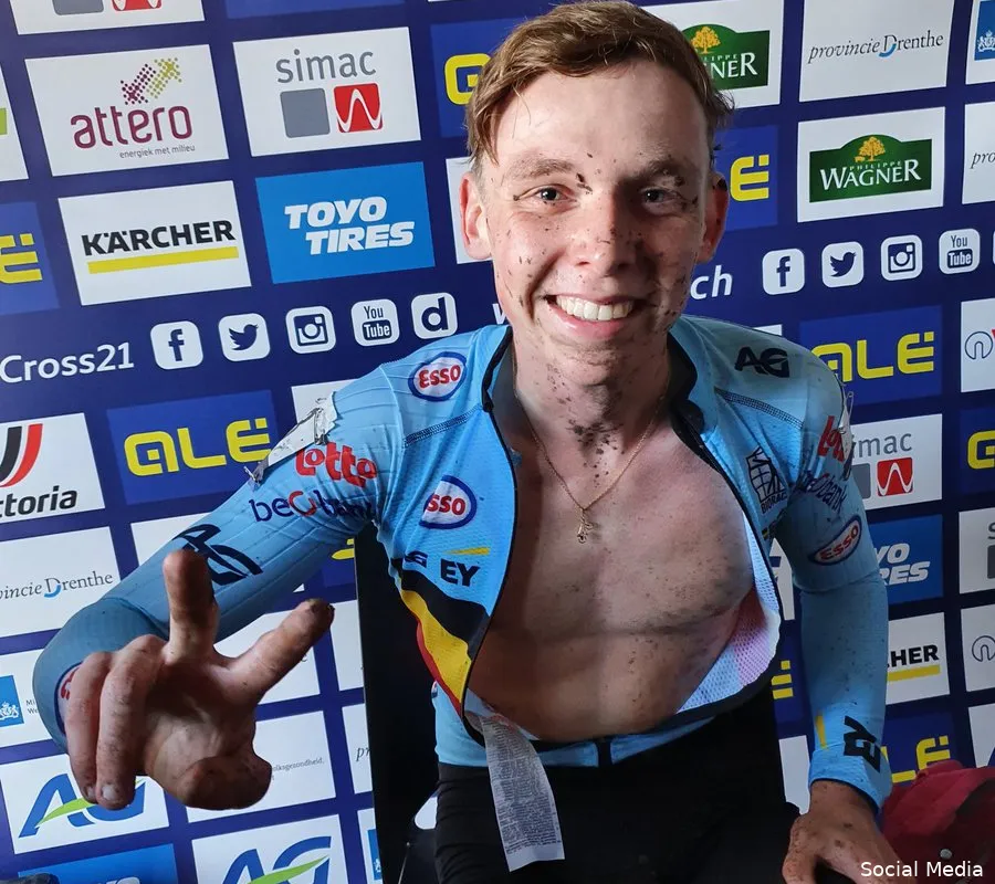 Indrukwekkende Dockx bezorgt België eerste goud bij EK veldrijden; Haverdings tweede