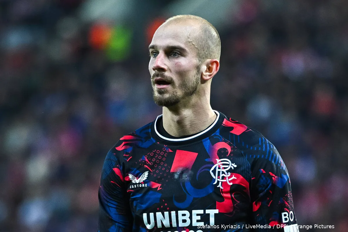 vaclav cerny olympiakos rangers fc 2024 2025 close up