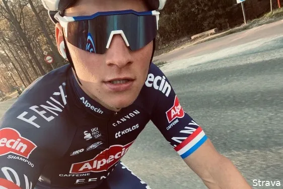 Gespot op Strava: Van der Poel drukt zijn stempel bij verkenning klassiek najaar