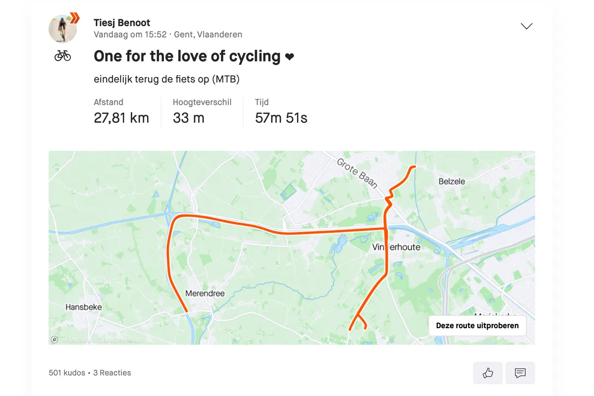 Update III | Benoot maakt eerste tochtje op de mountainbike sinds aanrijding in Livigno