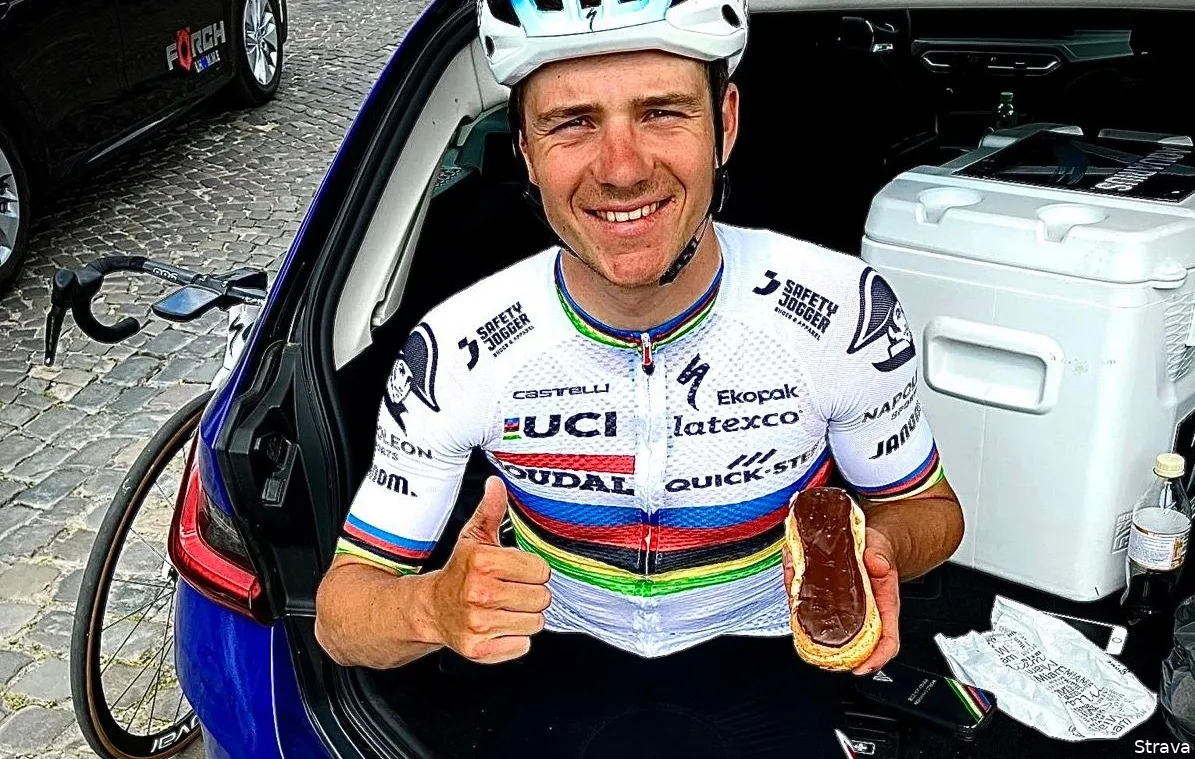 Gespot op Strava: Van Aert, Evenepoel en Pogacar helemaal terug op de radar met lekkere KOM's