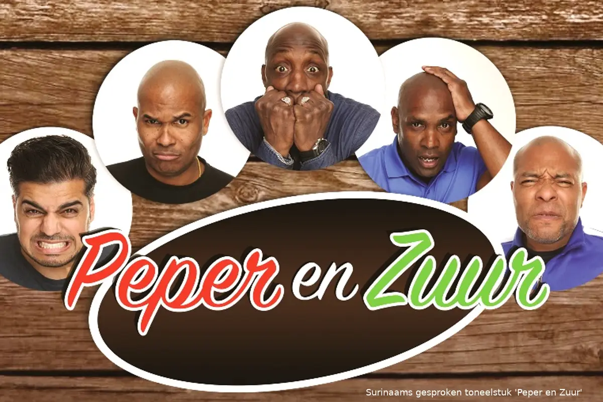 Surinaams gesproken toneelstuk 'Peper en Zuur'