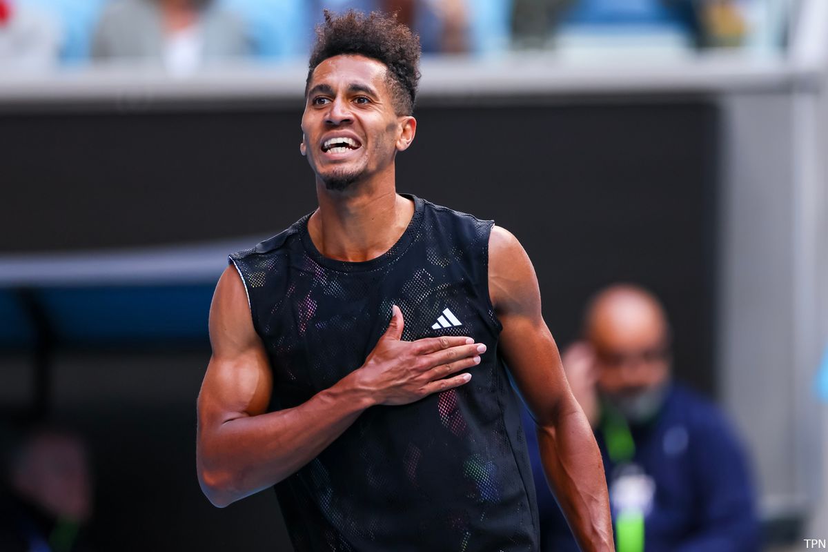 Lucky Loser Mmoh explains how he almost left Australian Open early