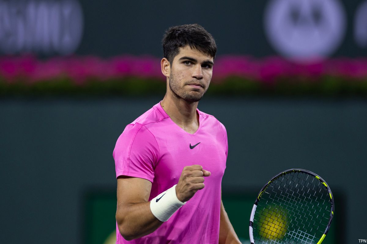 Alcaraz Powers Past Auger-Aliassime at Indian Wells to Close Up on No. 1 Spot