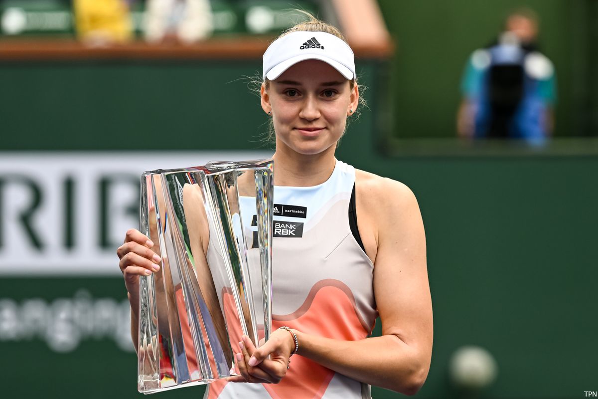 Elena Rybakina Ends 2023 As Only Woman Player To Win Two WTA 1000 Titles
