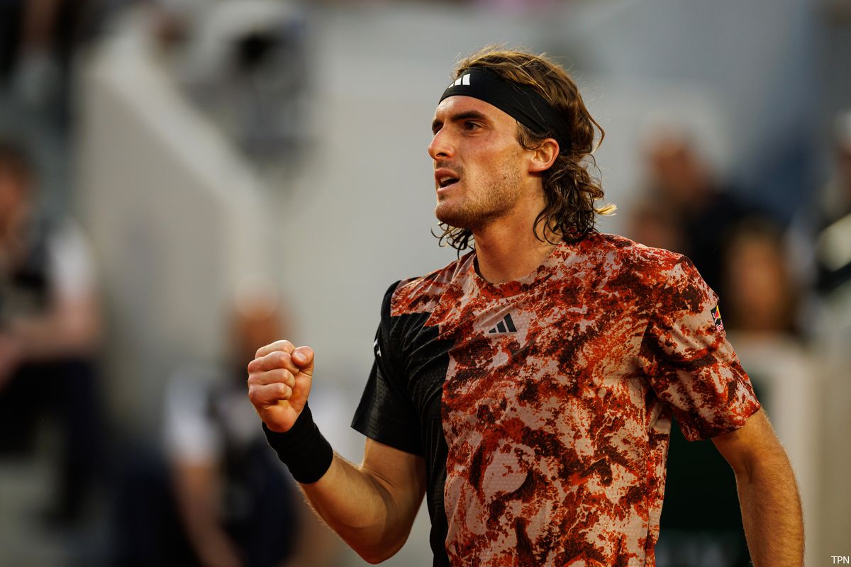 Tsitsipas Outlasts Auger-Aliassime In Paris Masters Second-Round Blockbuster