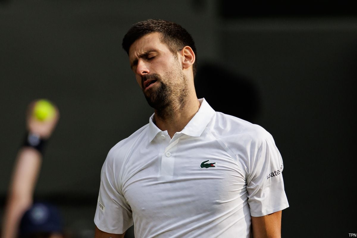 'I Know It's Not Ideal': Djokovic Addresses His Knee Brace Amid Wimbledon's All-White Policy