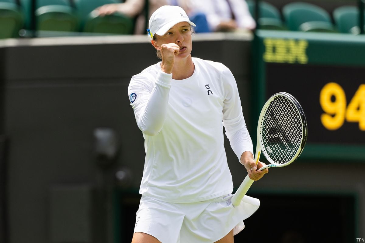 Swiatek Saves Two Match Points In An Incredible Effort To Beat Bencic At Wimbledon