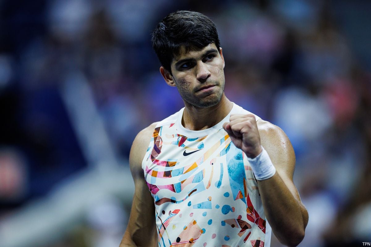 Alcaraz Loses His First Set At US Open But Beats Evans & Avoids Seeded Opponent Next